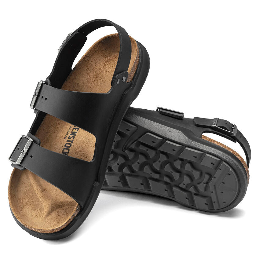 Birkenstock Milano Rugged Oiled Leather Sandal