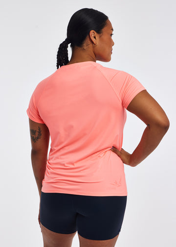 Oiselle Essential Bird V Neck Short Sleeve