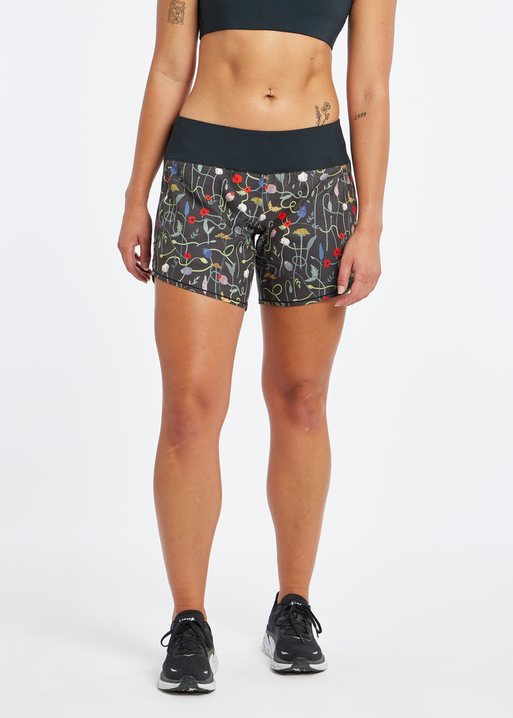 Oiselle Long Roga Shorts