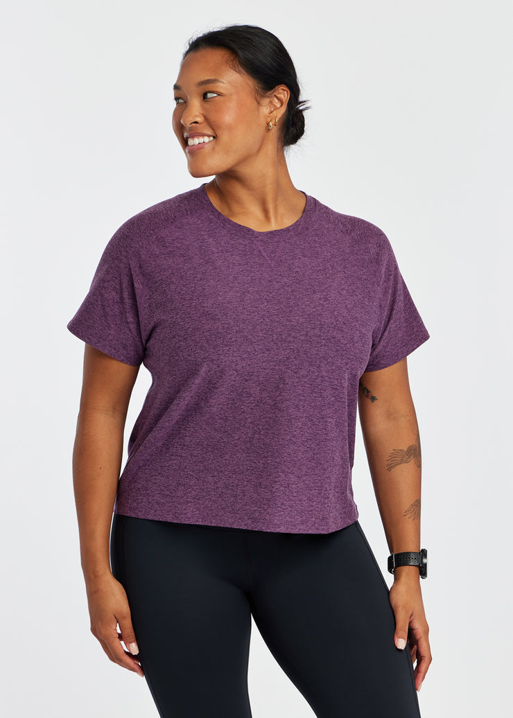 Oiselle Lux Boxy Short Sleeve