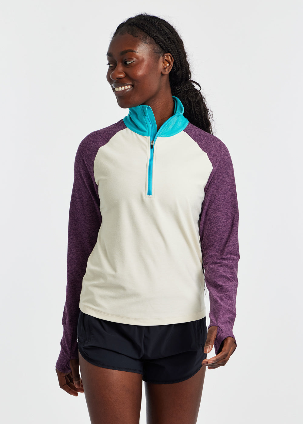 Oiselle Lux Half Zip