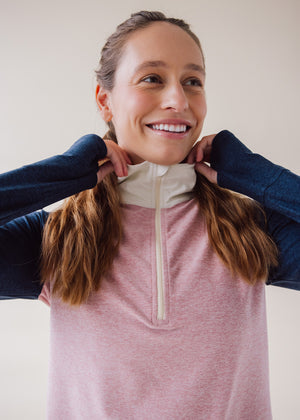 Oiselle Lux Half Zip