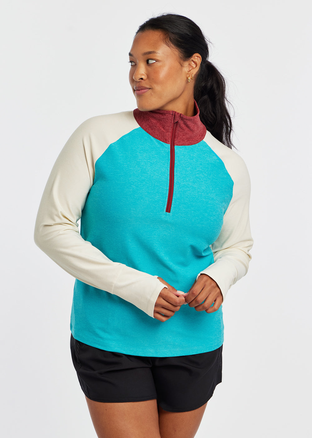 Oiselle Lux Half Zip