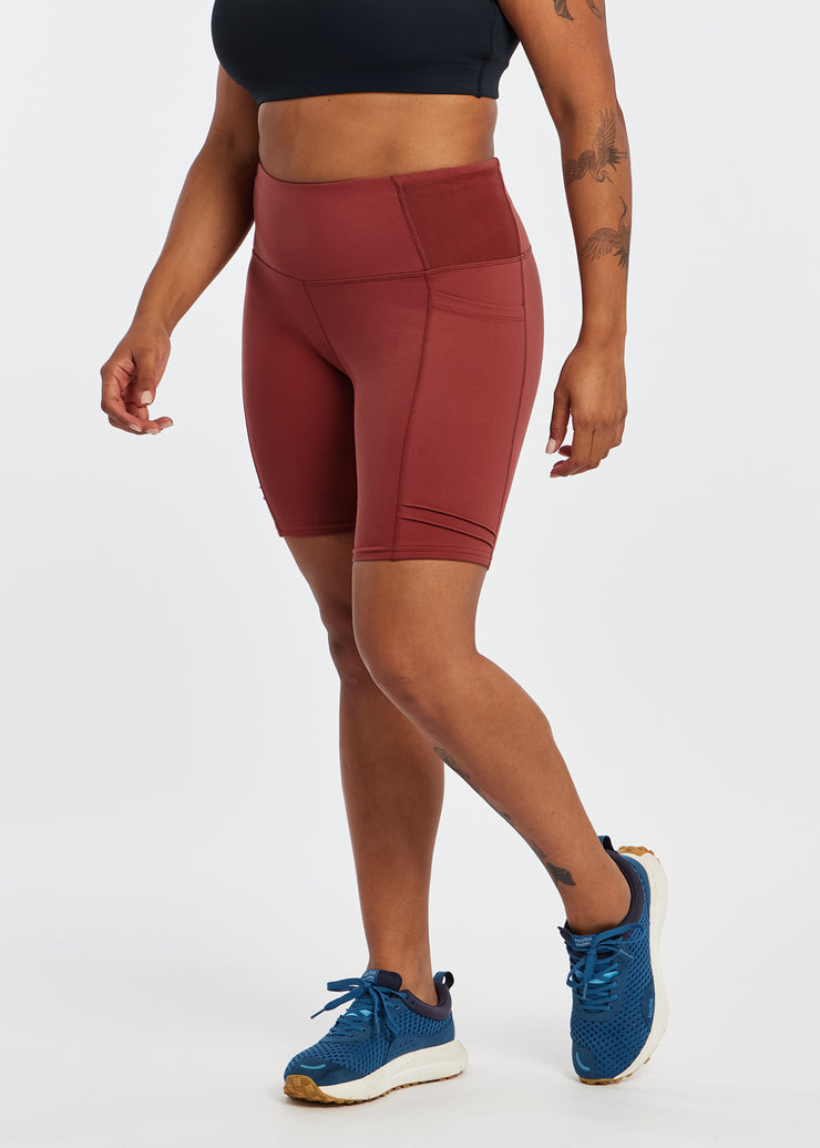 Oiselle Mid Length Pocket Jogger Shorts