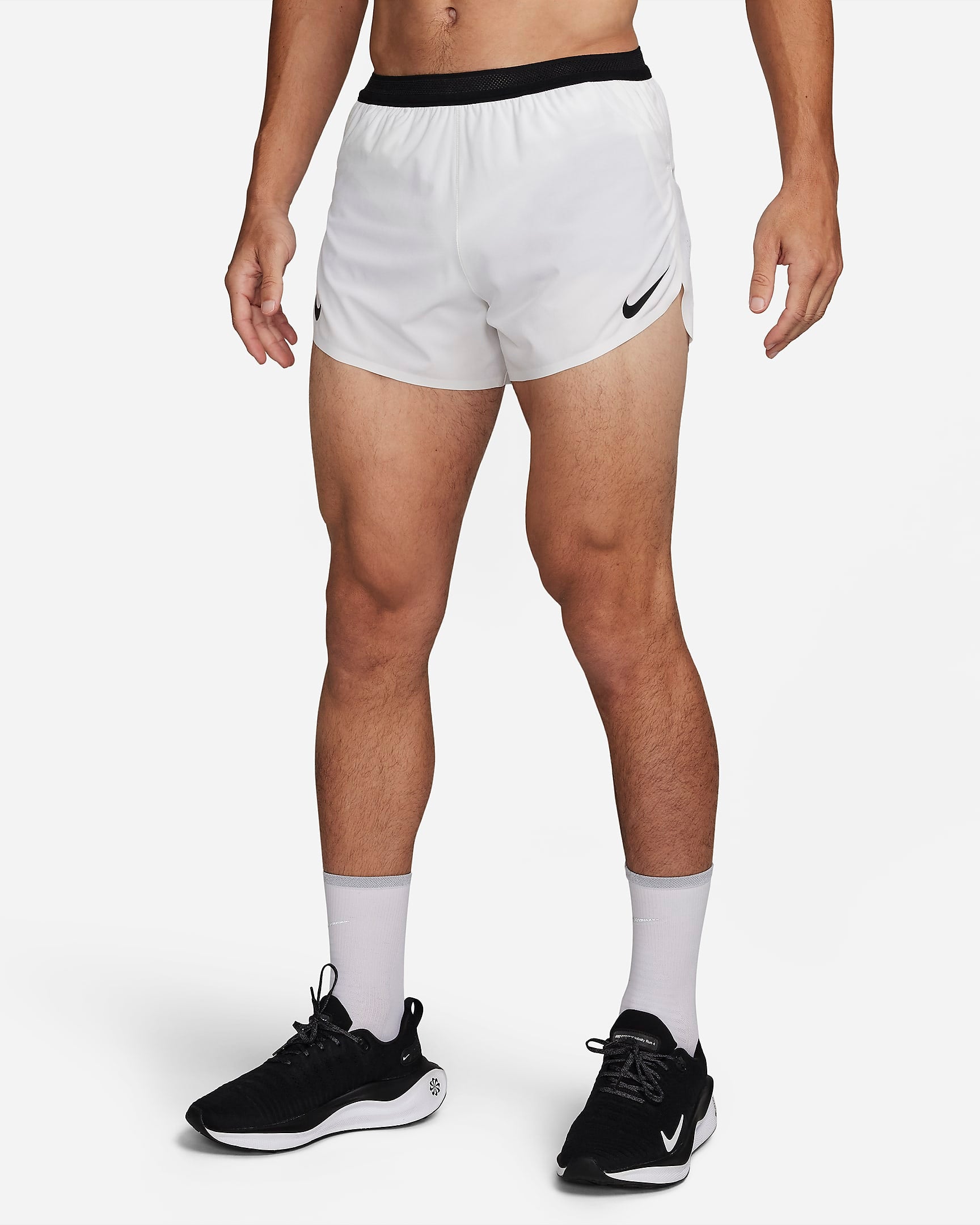 Nike Men s AeroSwift Dri FIT ADV 4 Brief Lined Running Shorts