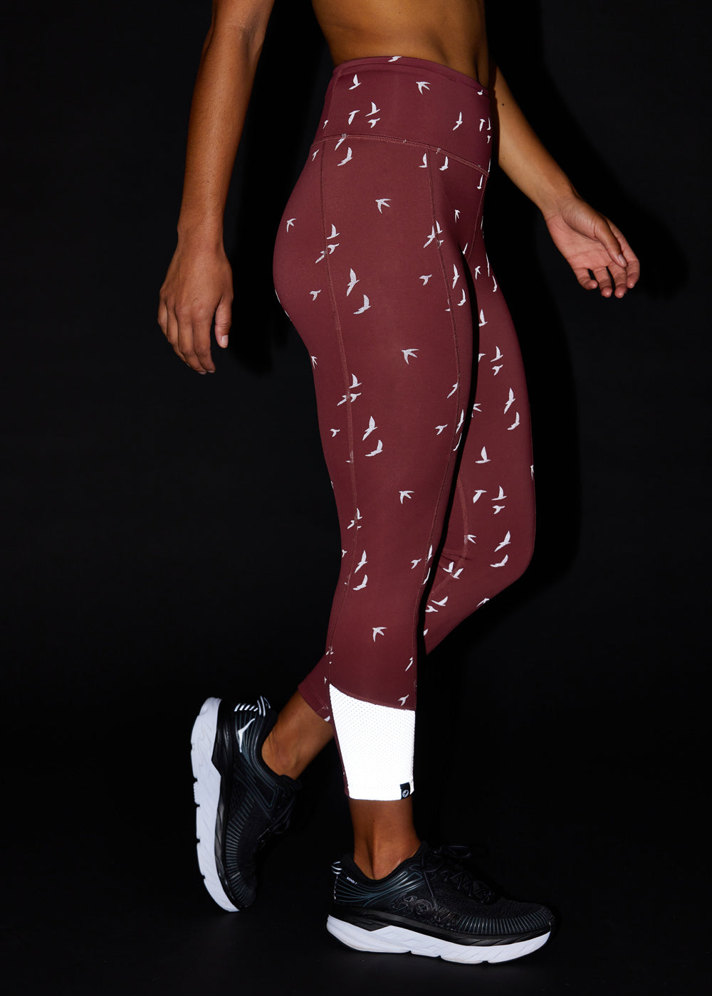 Oiselle Firecracker 3/4 Tights