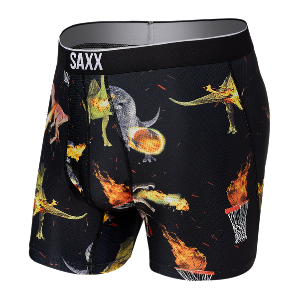 Saxx Volt Breathable Mesh Boxer Brief 2Pk Party At Settlemeirs.Blk